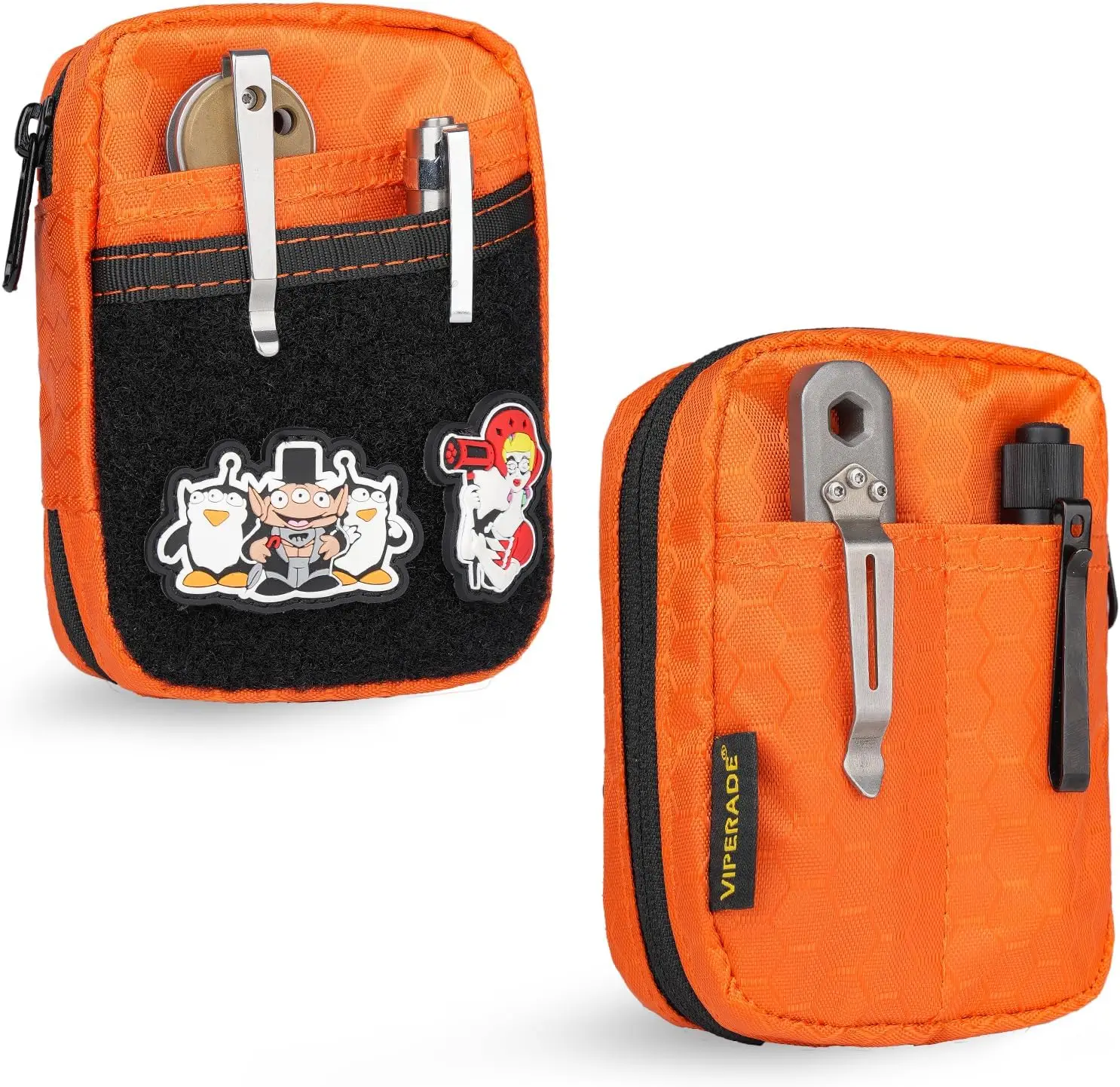 Edc Able Carry - VIPERADE VE31 小型 EDC ポーチ、メンズ ポケット