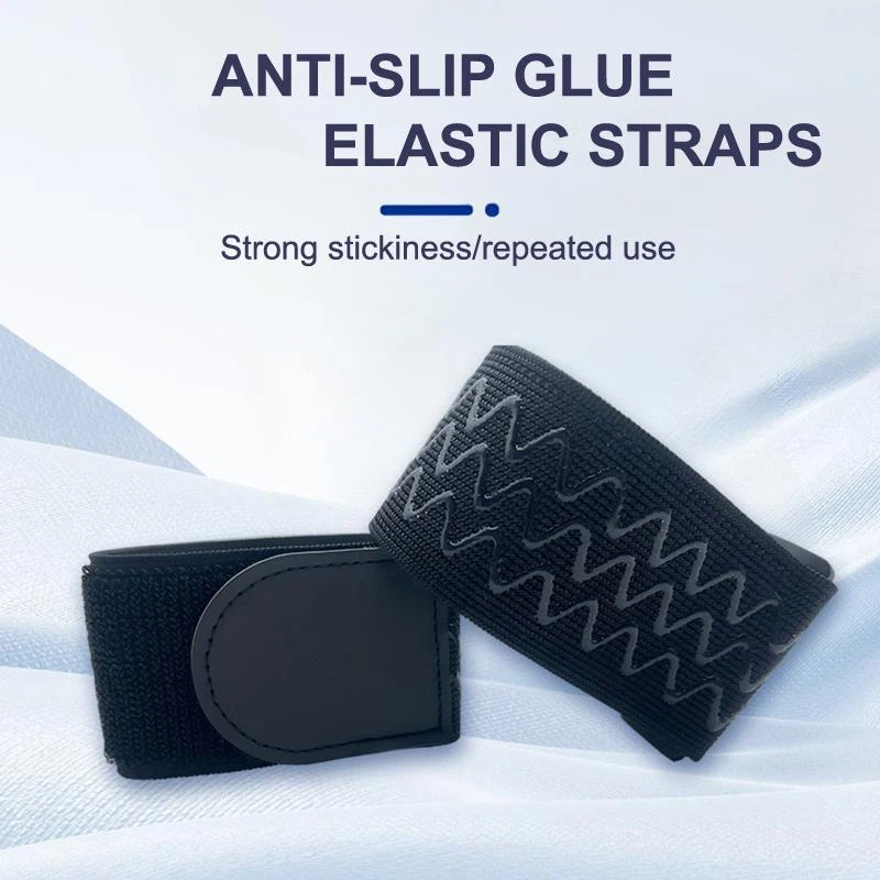 Gear Tie Reusable - 滑り止め付き再利用可能な結束ストラップ、伸縮性のある調整可能な多目的タイ、ガレージ収納やスポーツギアの整理に最適