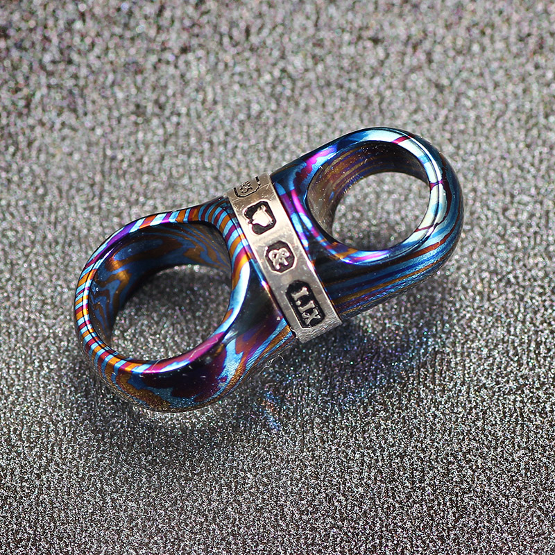 Timascus チタン回転可能な EDC キーリング車のキ - Edc Carry All のレビューと価格