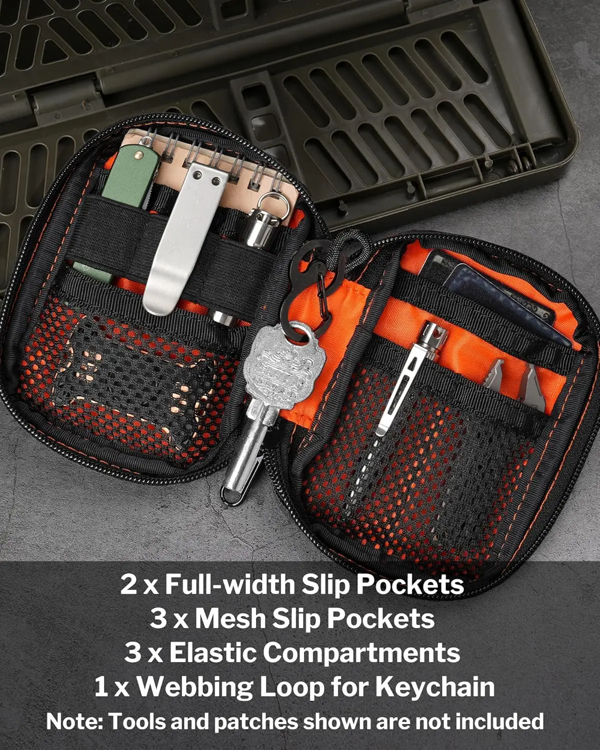 VIPERADE VE31 小型 EDC ポーチ、メンズ ポ - Edc Able Carry のレビューと価格