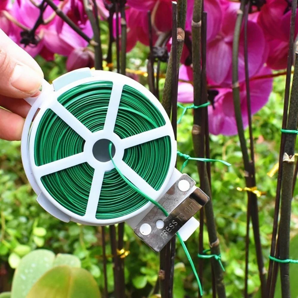 1 個鉄線ケーブルタイ植物バンドル鉄線ストラップ自己切断多機 - Gear Tie Reusable のレビューと価格