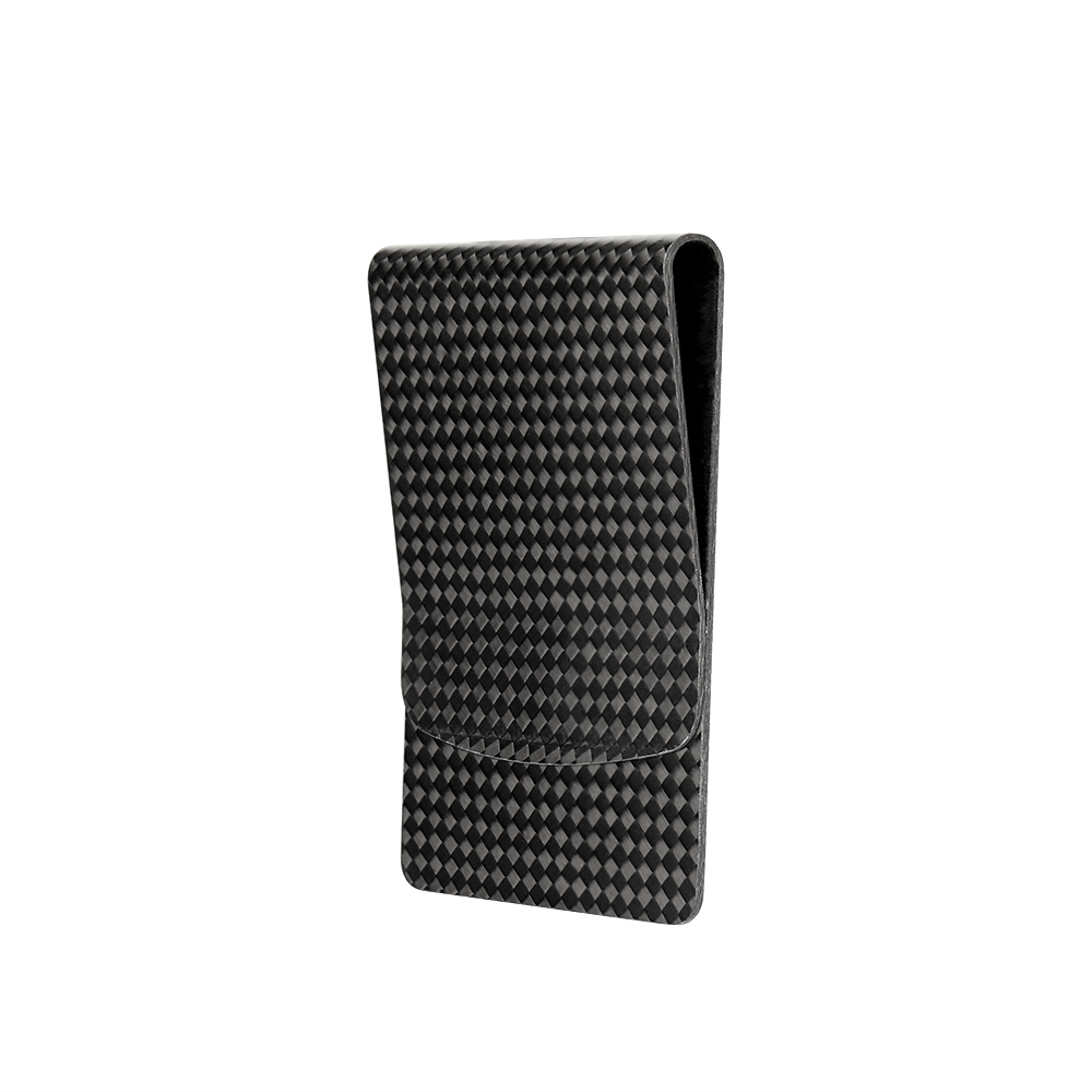 55 ミリメートルユニークなギフトリアルマットブラックカーボ - Money Clip Magnetic のレビューと価格