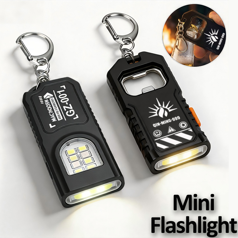 多機能キーホルダー懐中電灯 USB 充電式ミニ懐中電灯 CO - Keychain Flashlight のレビューと価格