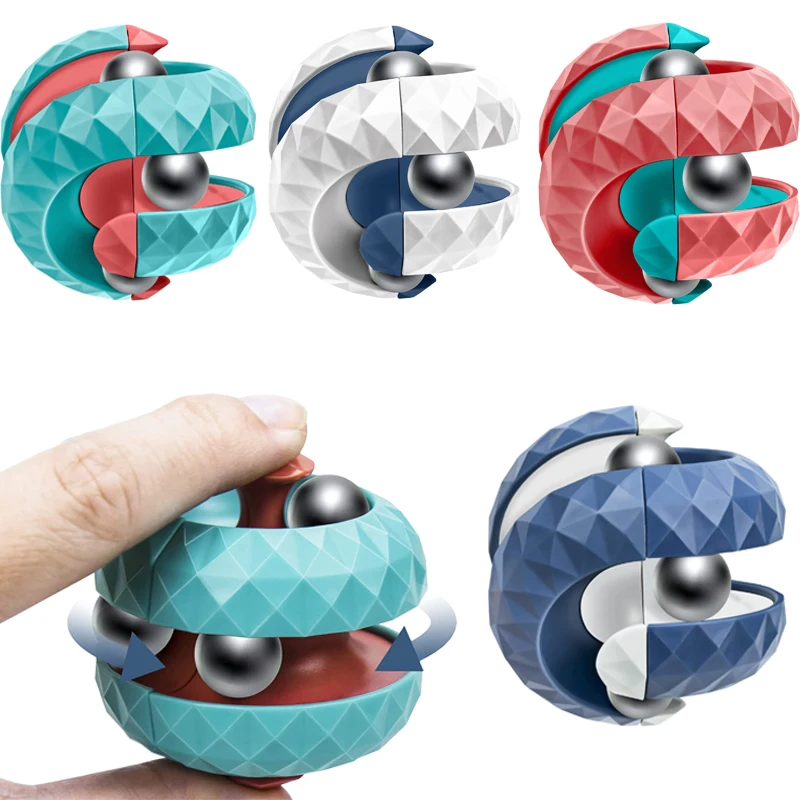 減圧おもちゃ子供用オービットボールキューブ抗ストレス感覚玩具 - Fidget Spinner Bearing のレビューと価格