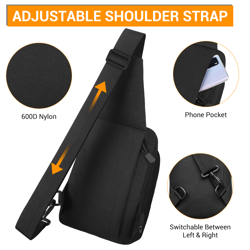 素早く取り出せるピストルバッグ。隠し持ち用のチェストバッグで - Edc Concealed Carry Holster のレビューと価格