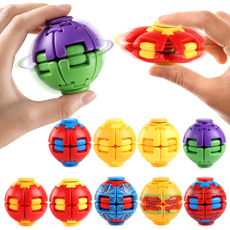 大人のストレス解消フィジェットトイ プッシュポップバブルスピ - Fidget Spinner Bearing のレビューと価格