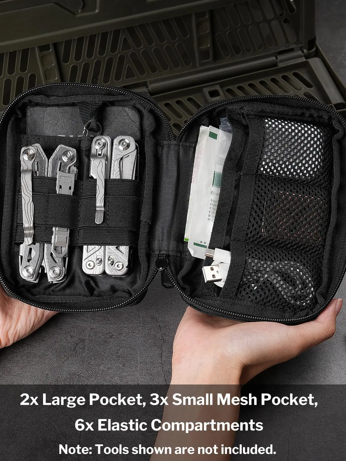 VIPERADE VE32 EDC ポーチ、パッチエリア付き - Edc Able Carry のレビューと価格