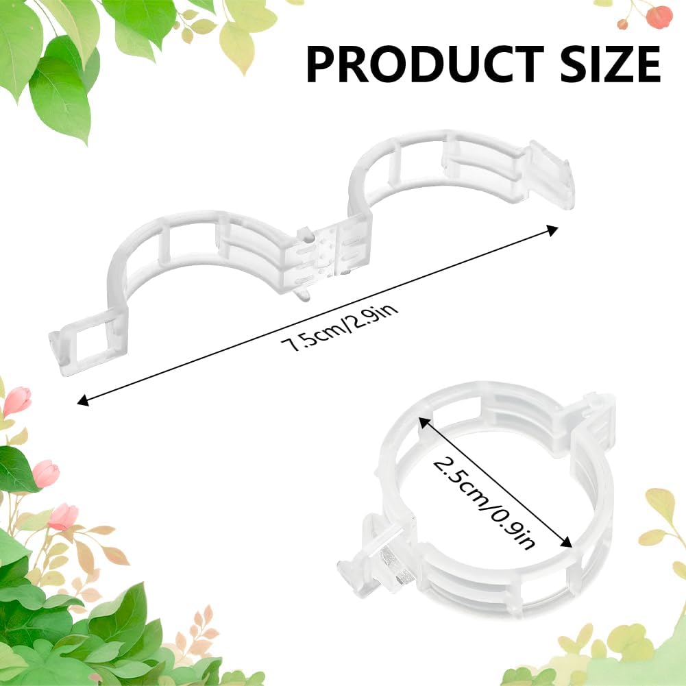 100個入り 植物サポートクリップ 再利用可能なガーデンクリ - Gear Tie Reusable のレビューと価格
