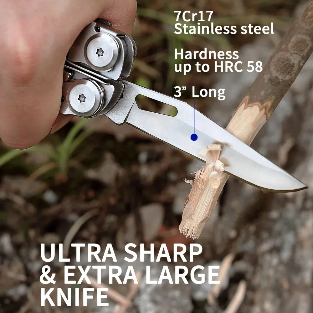 屋外用折りたたみプライヤー、キャンプ用、タクティカルプライヤ - Edc Carry Pliers のレビューと価格