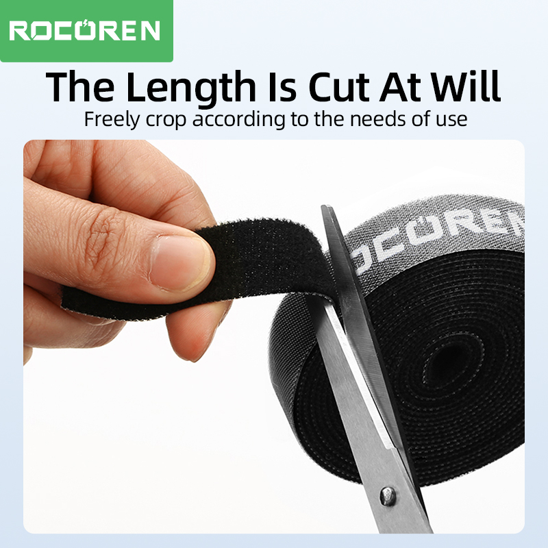 Rocoren ケーブルオーガナイザー 取り外し可能なケーブ - Gear Tie Reusable のレビューと価格