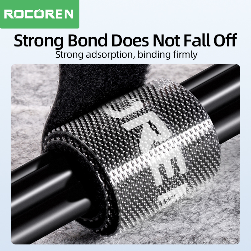 Rocoren ケーブルオーガナイザー 取り外し可能なケーブ - Gear Tie Reusable のレビューと価格