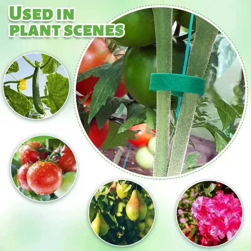 1/100 メートル調整可能な自己粘着植物ナイロンケーブルタ - Gear Tie Reusable のレビューと価格