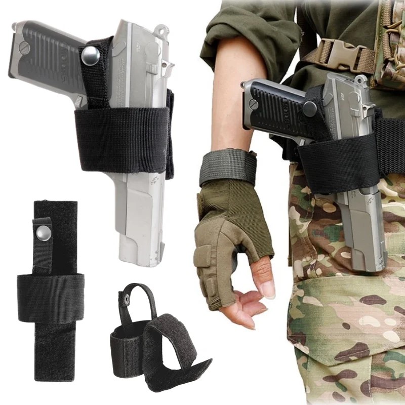 屋外用隠蔽携帯ウエストガンホルダー 軽量コンパクト両端EDC - Edc Concealed Carry Holster のレビューと価格