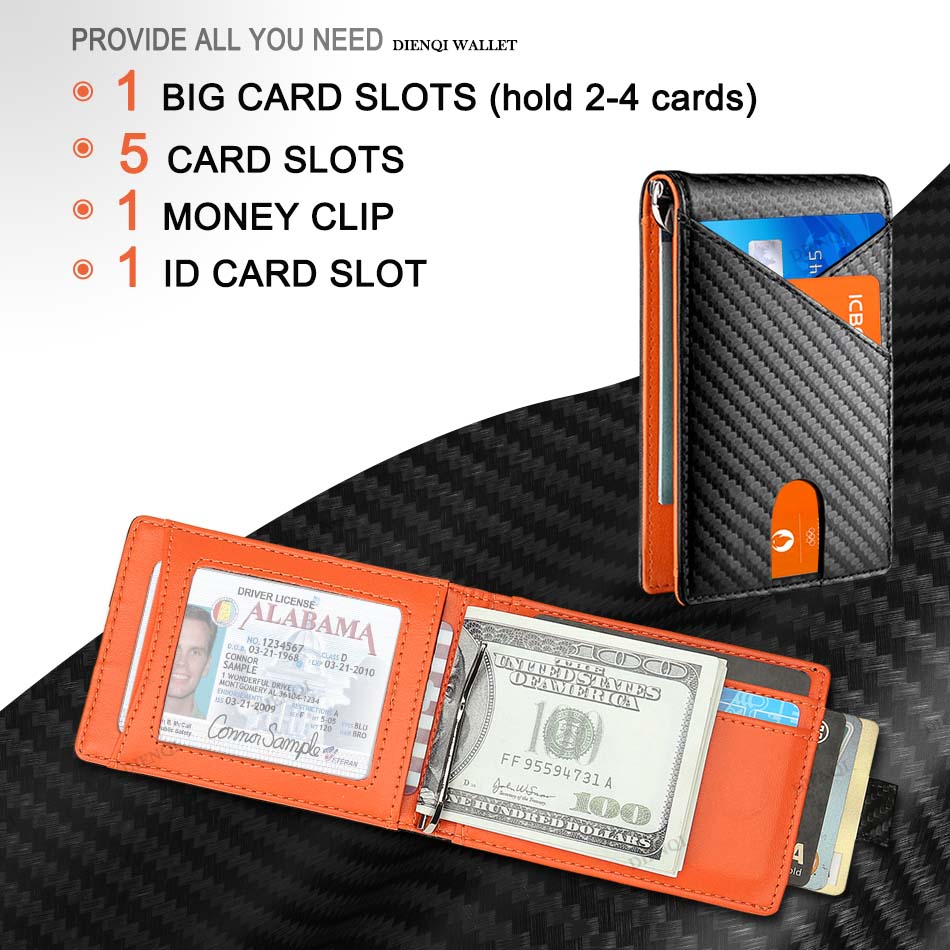 マイクロファイバーマネークリップ高級デザイナー財布レザーポー - Money Clip Magnetic のレビューと価格